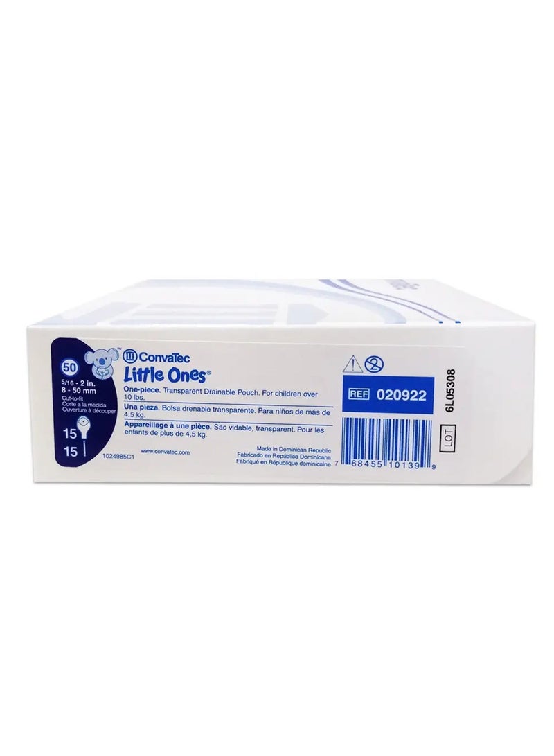 convatec Pediatric stoma bags with base 020922 - Image 1
