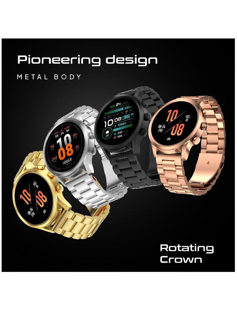 Haino Teko - Germany 2023 Newly Launched Bluetooth Calling Full Screen Touch Heart Rate Monitoring Smart Watch Black - Image 1