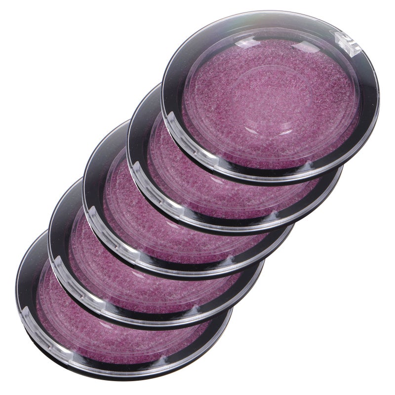 5PCS Compact Round Lash Packaging Case with Clear Lid Portable Eyelash Container Small False Eyelash Storage Box for Women Girls - Image 1