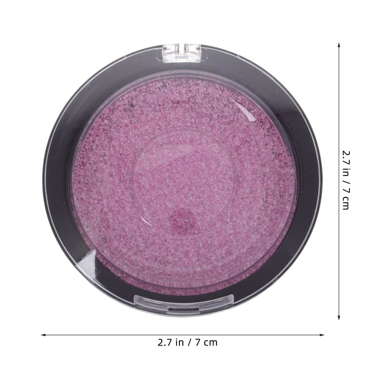 5PCS Compact Round Lash Packaging Case with Clear Lid Portable Eyelash Container Small False Eyelash Storage Box for Women Girls - Image 3