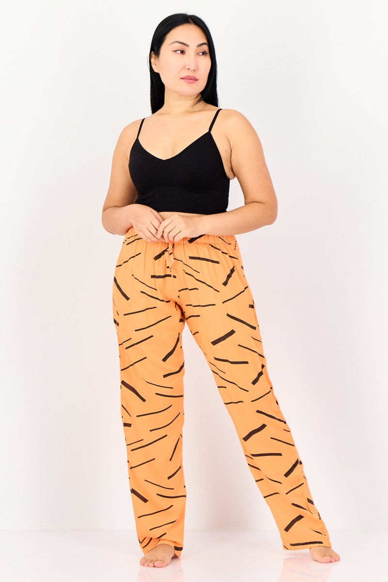 zivame Coucou x Zivame Women Allover Print Drawstring Pajama Pant, Multicolor - Image 4