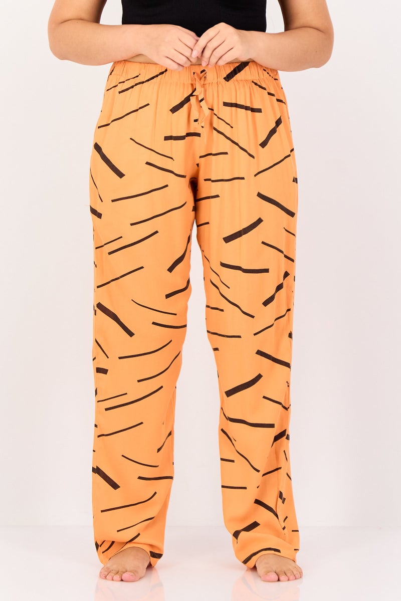 zivame Coucou x Zivame Women Allover Print Drawstring Pajama Pant, Multicolor - Image 1