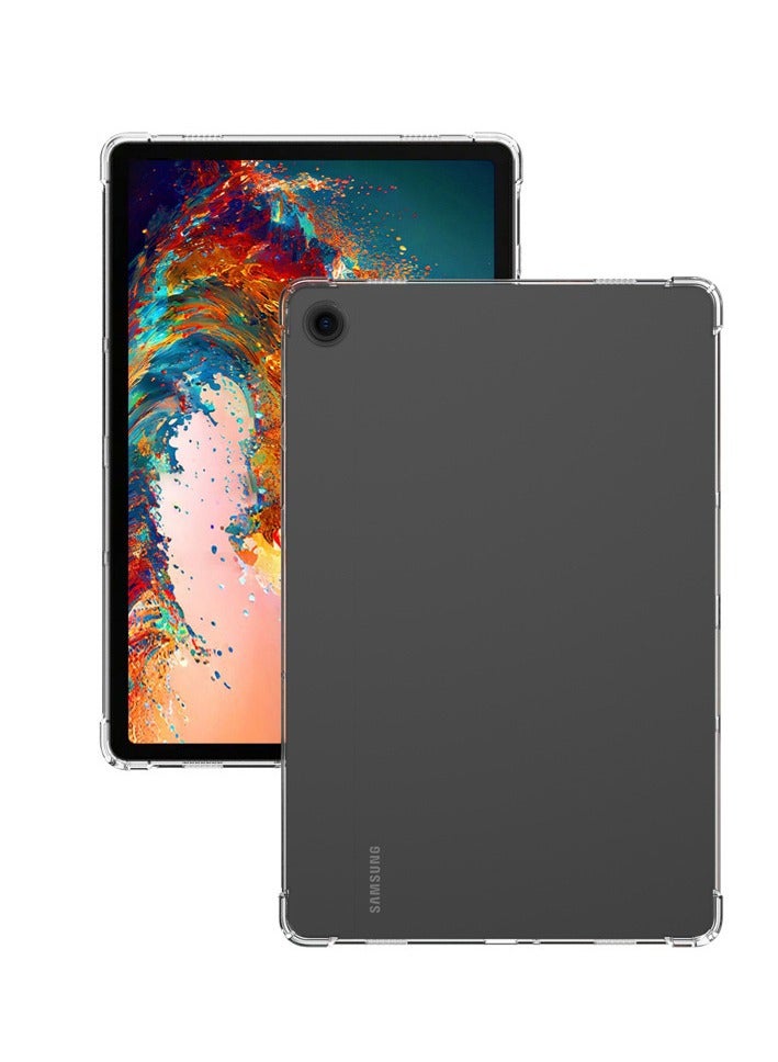 Samsung Galaxy Tab A9 Case, Shockproof Impact Resistant Flexible Cover, Slim and Light, Yellowing Resistant, Shockproof Anti-Drop Cover for Samsung Galaxy Tab A9 8.7 inch 2023 (Clear)  - Image 2