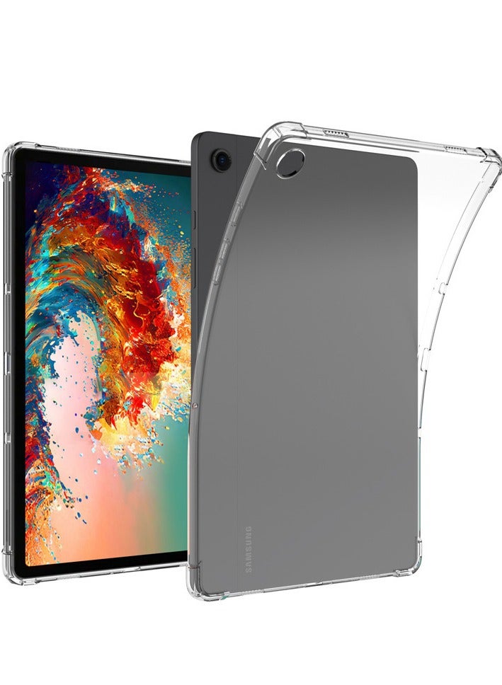 Samsung Galaxy Tab A9 Case, Shockproof Impact Resistant Flexible Cover, Slim and Light, Yellowing Resistant, Shockproof Anti-Drop Cover for Samsung Galaxy Tab A9 8.7 inch 2023 (Clear)  - Image 1