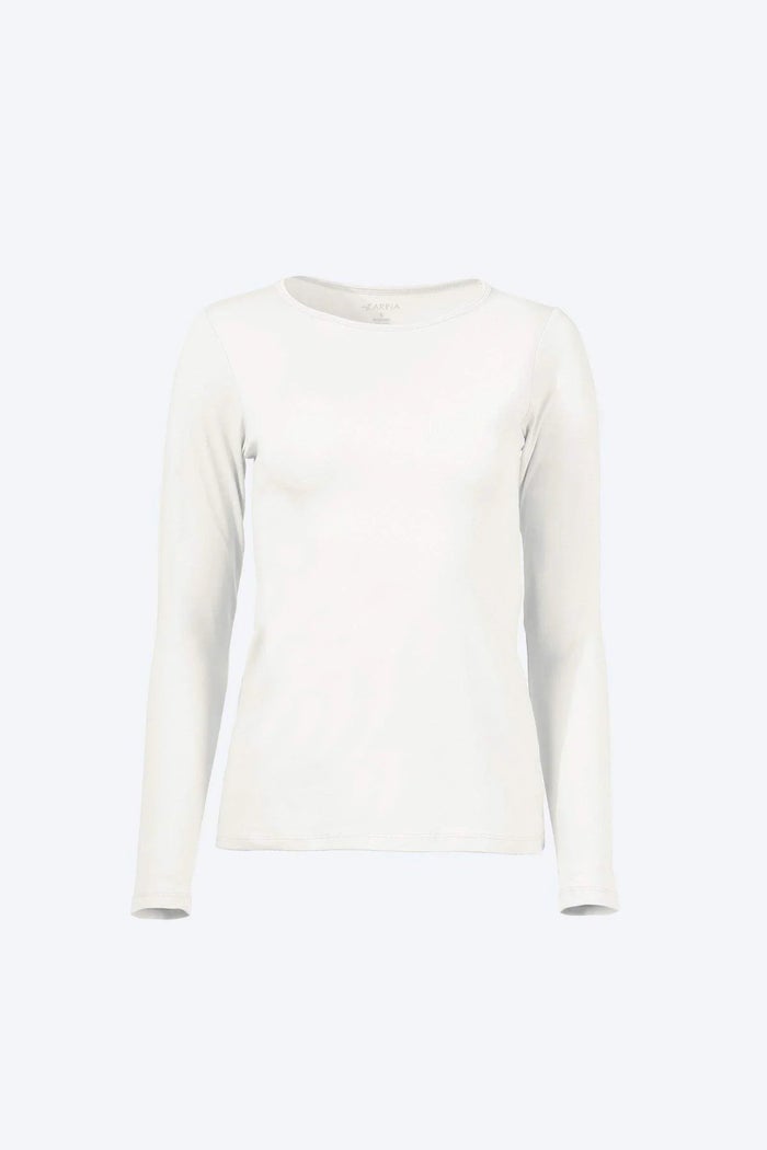 Carina Round Neck Off White - Image 1