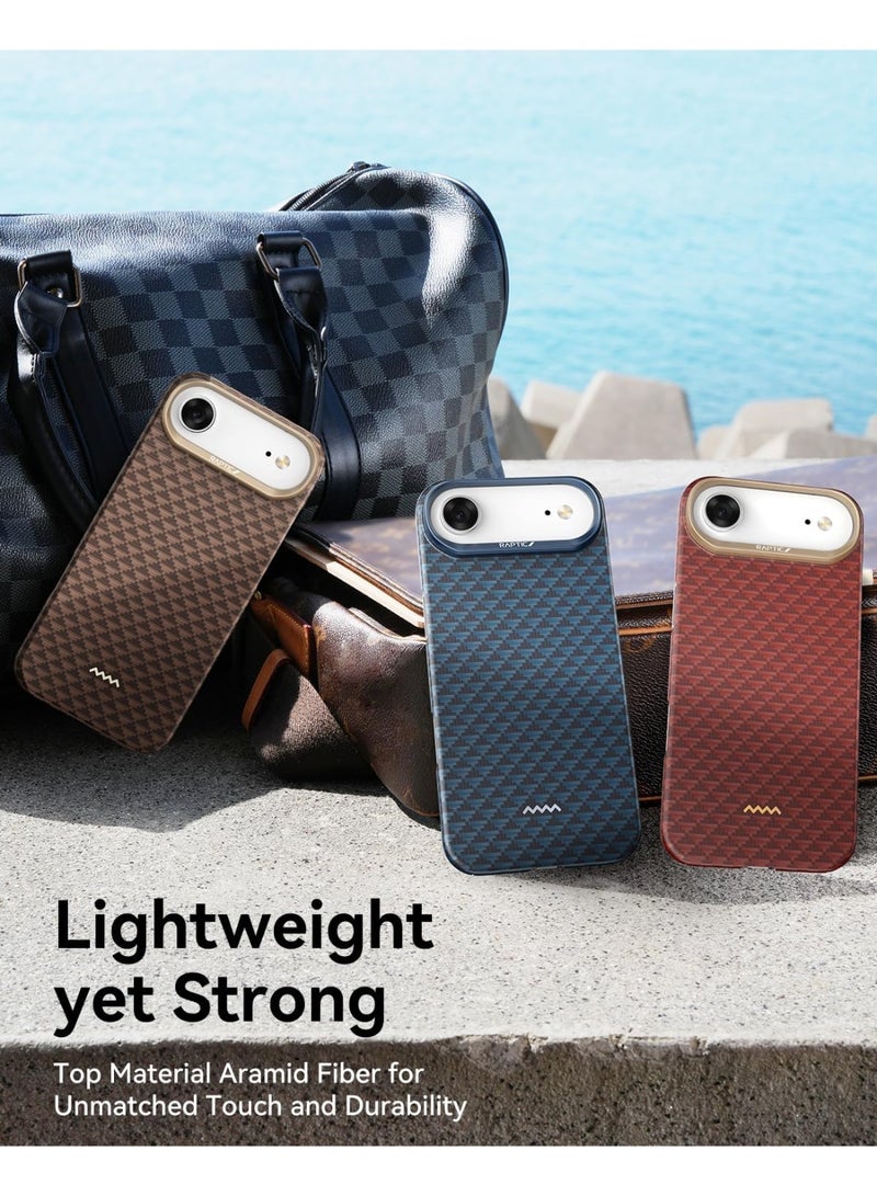 RAPTIC Aramid Skin for iPhone Air Case [MagSafe] Ultra Slim 1500D Aramid Fiber cover - Humble - Image 2