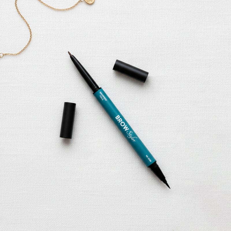 FEMMAC 2-in-1 Brow Styler – Waterproof Brow Pencil + Ink Stain Pen | Long-Lasting, Smudge-Resistant, Dual-Ended Eyebrow Definer for Natural Hair-Like Strokes - Image 4