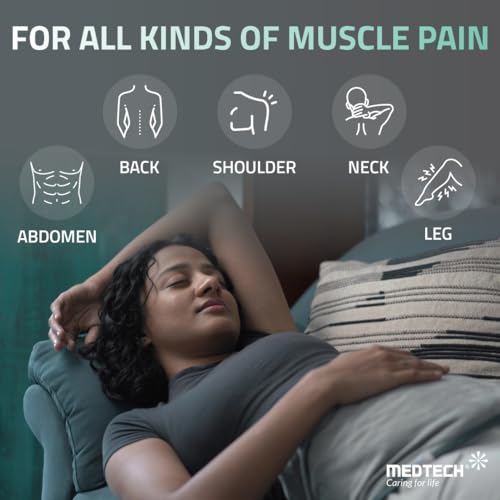MEDTECH® Orthopaedic Electric Heating Pad with Fast Heating Technology for Back Pain, Heat Therapy Heating Belt for Joints, Muscle, Shoulder, Knee, Neck and Menstrual Cramps Relief - Image 3
