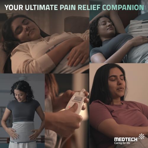MEDTECH® Orthopaedic Electric Heating Pad with Fast Heating Technology for Back Pain, Heat Therapy Heating Belt for Joints, Muscle, Shoulder, Knee, Neck and Menstrual Cramps Relief - Image 5