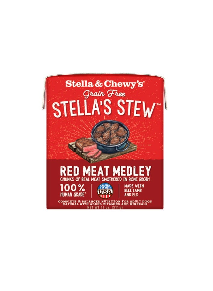 Stella & Chewys Stella & Chewys Grain Free Stella Stew - Red Meat Medley - 11oz  - Image 1
