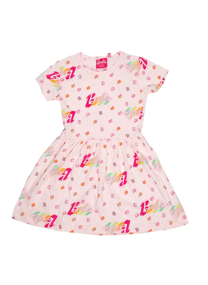 Barbie Barbie - Girl's AOP Jersey Dress