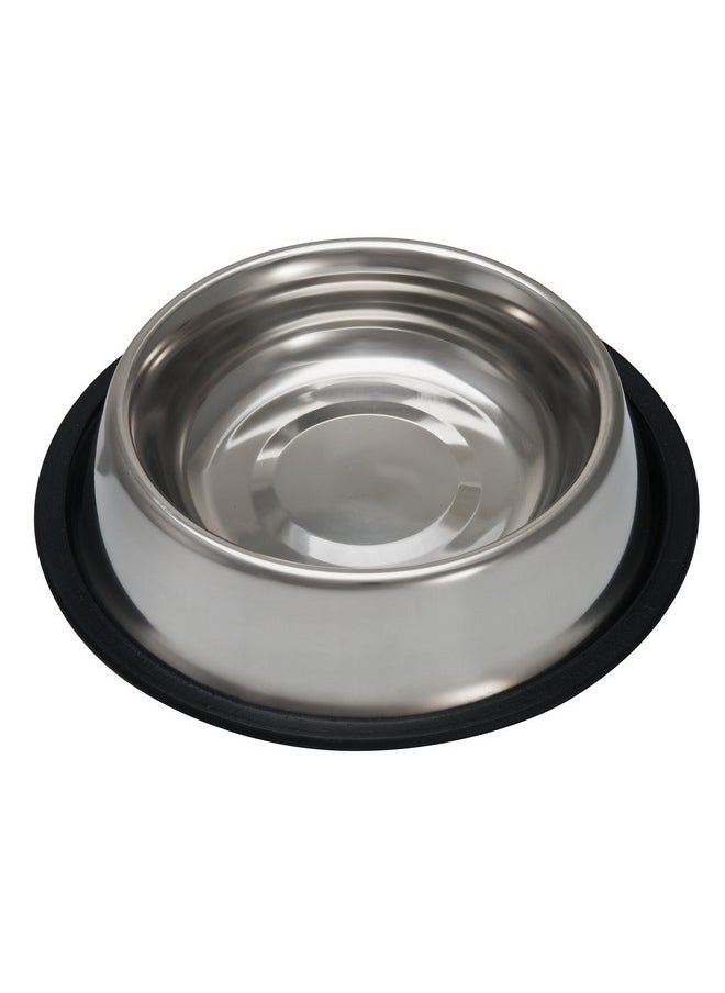 Loving Pets Standard NoTip Dog Bowl, 16Ounce, Nickel 