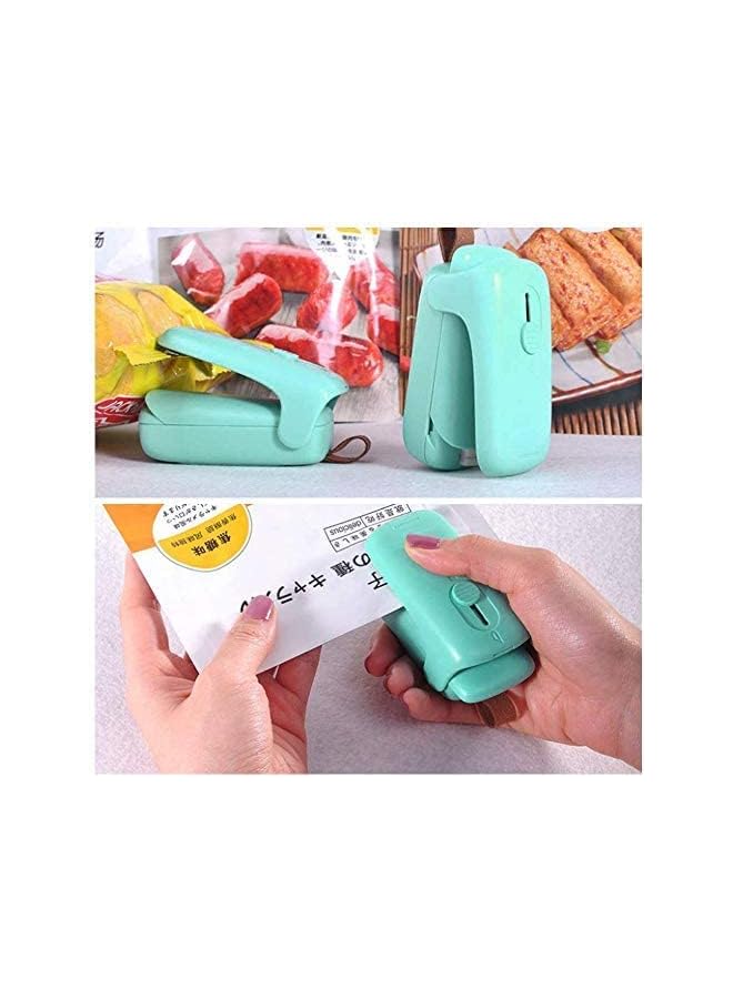 Raxoom Vacuum Sealers, Handheld Bag Sealer 2 In 1 Mini Heat Sealer & Cutter Portable Bag Resealer Machine Food Saver For Plastic Bags Storage Snack Cookies Fresh - Image 2