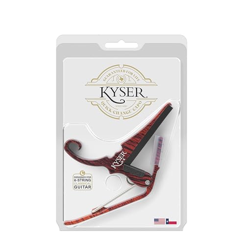 Kyser Drop D Partial Guitar Capo, 5-strings, Black, KGDB - Image 5