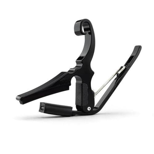 Kyser Drop D Partial Guitar Capo, 5-strings, Black, KGDB - Image 2
