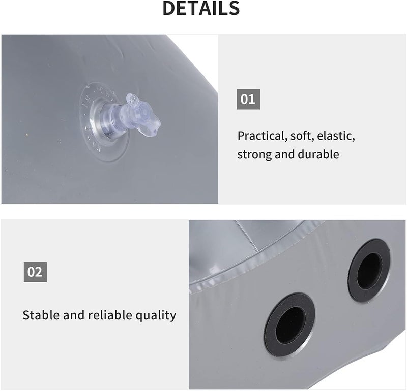 klarako Male Inflatable Mannequins, T‑Shirt Display Stand Male Model Upper Body for Clothing Display - Image 2