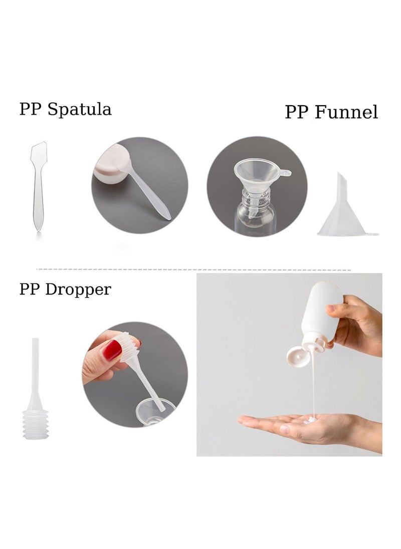 SYOSI - 11PCS Travel Bottles for Toiletries, Leak Proof Refillable Squeezable, Empty Containers with Bag for Toiletries, Cosmetic, Shampoo, Conditioner, Lotion - Image 1