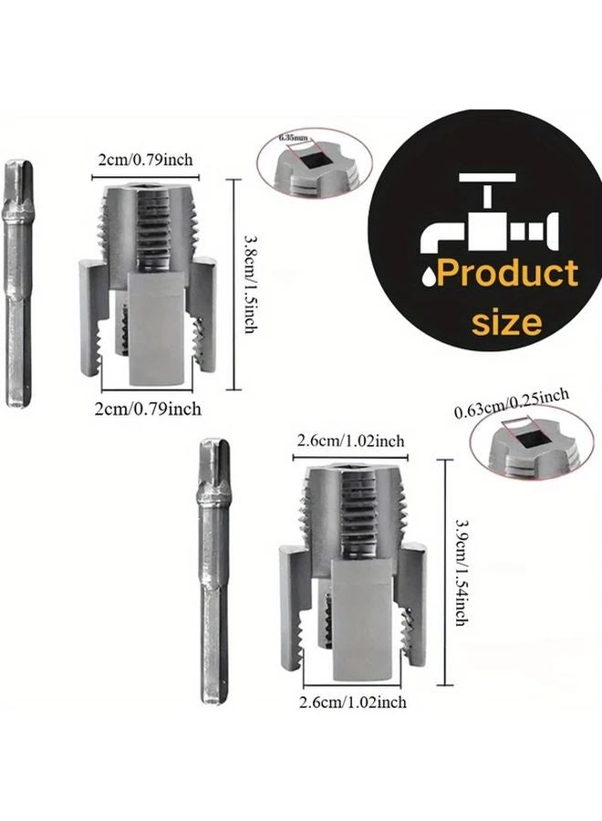 4 Pcs PPR Pipe Threader Tool And Water Pipe Sealant Tape For PVC And PPR Pipes - Image 3