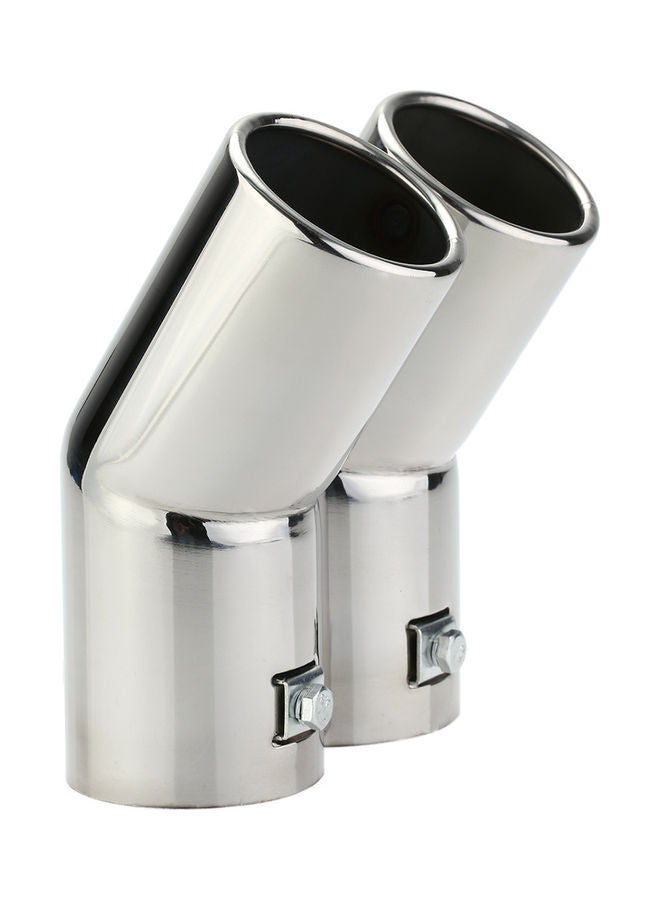 NIBEMINENT Dual Stainless Steel Exhaust Tail Pipes - Image 5