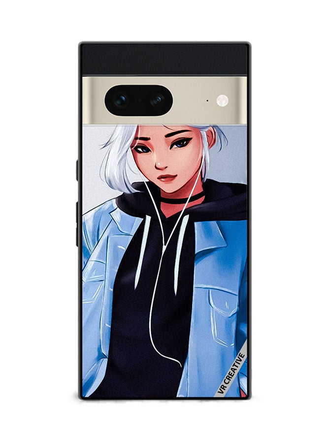 VR CREATIVE Protective Case Cover For Google Pixel 7 Valorant Design Multicolour - Image 1