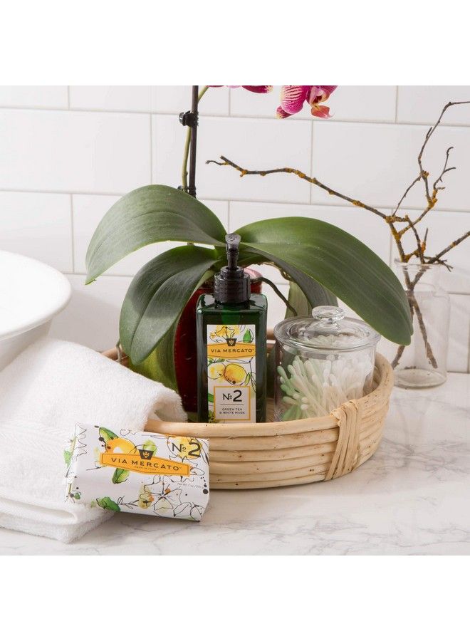 Via Mercato Liquid Soap Shea Butter Enriched (12 Oz) No. 2 Green Tea & White Musk  - Image 5