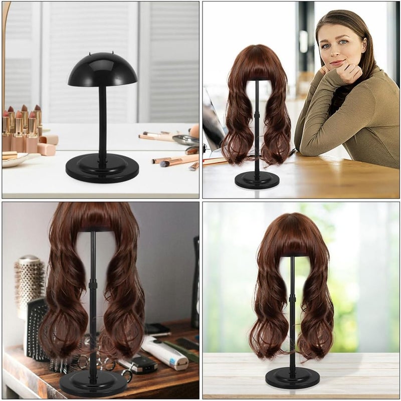 Popular practical build Adjustable Black Wig Holder Display Stand 1 Pair Wig Rack Hat Display Stand Portable Hair Styling Organizer for Home and Salon Use Connectable modular Freeze crack proof Replaceable parts Local trackable shipment Low wear optimized build All choice modern design Global sizing options Bulk order available stock Matte anti slip finish Balanced universal design Major city pickup option Simple multifunctional build Size-sorted warehouse storage Elegant practical multi-option build Any KSA address orderable Wet anti slip Local licensed courier Simplified versatile design Easy daily handling design KSA standard compatible design Classic design alternatives Multi-demand compliant quality Trendy versatile build Diverse purchase options - Image 4