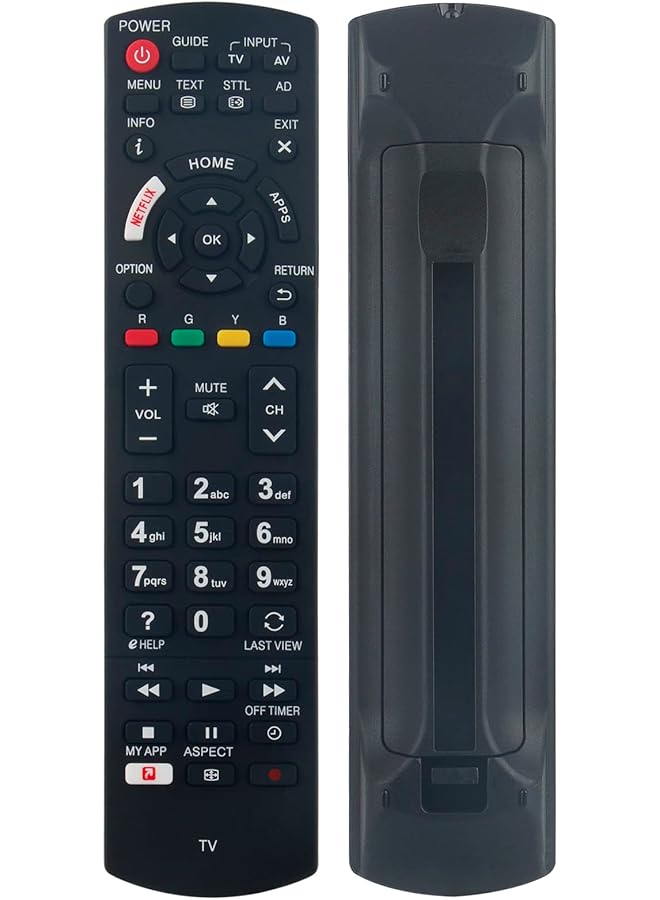 ELTRAZONE N2QAYB001188 Replacement Remote for Panasonic Viera LED & Plasma TVs – Compatible with TH-55FX600A, TH-55FX640Z, TH-65FX600A, TH-43FX600Z, TH-40GX700Z & More | Easy Setup & Long-Range Signal - Image 1