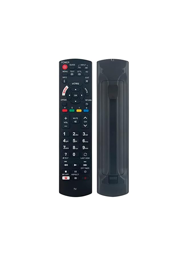 ELTRAZONE N2QAYB001188 Replacement Remote for Panasonic Viera LED & Plasma TVs – Compatible with TH-55FX600A, TH-55FX640Z, TH-65FX600A, TH-43FX600Z, TH-40GX700Z & More | Easy Setup & Long-Range Signal - Image 2