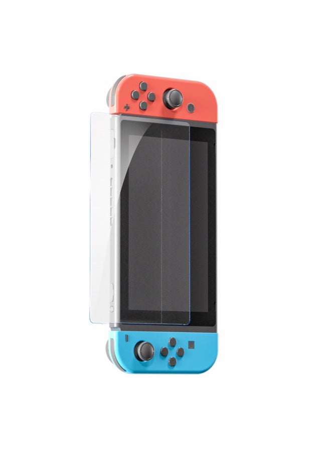 general Suitable For Nintendo Switch2 Tempered Film HD Glass Protective Film Purple Eye Protection Game Machine Film PET Film-Color:9h Curved Edge High Aluminum High Definition Tempered Film 【kraft Carton P - Image 5