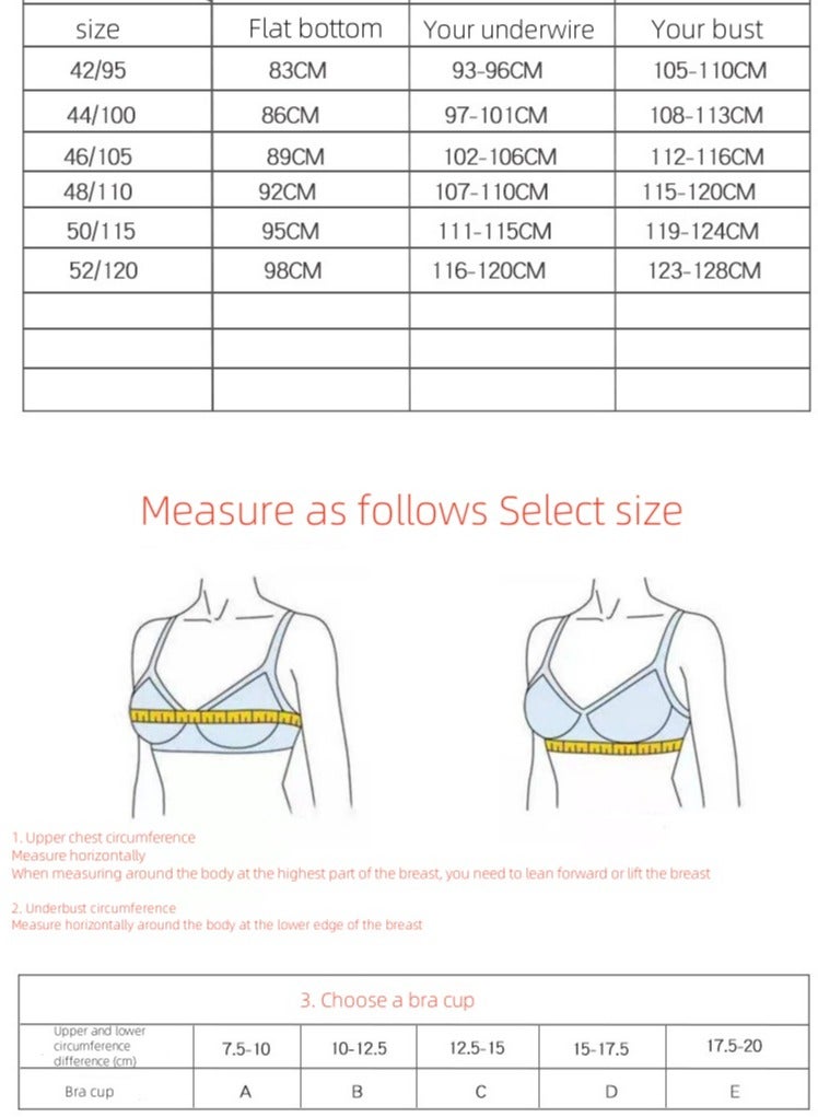 3-piece Set Of Large-Size D-cup Bras Without Underwire For Middle-aged And Elderly People - Image 5