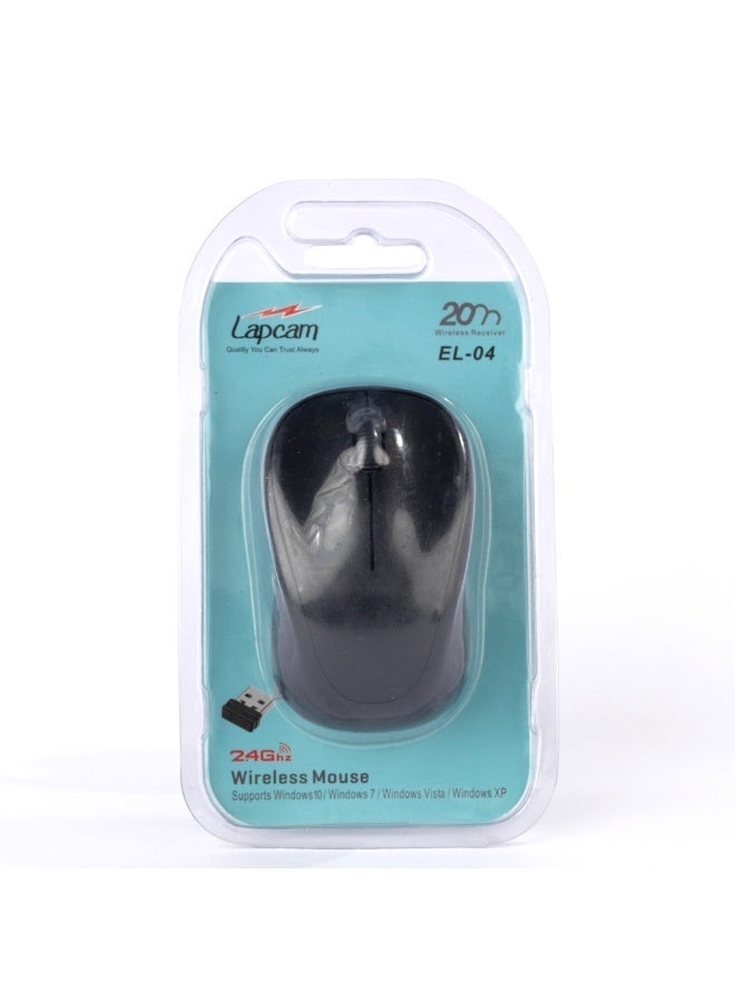 ماوس لاسلكي، ترقية ماوس بصري مريح 2.4G، 1600DPI ماوس كمبيوتر USB لأجهزة اللابتوب، الكمبيوتر، كروم بوك، ماوس اتصال لاسلكي - Image 3