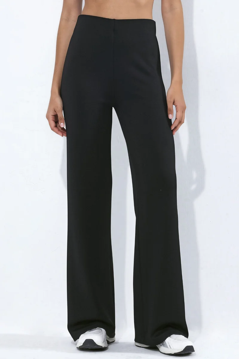 هيكاب High Waist Straight Modal Touch Sweatpants