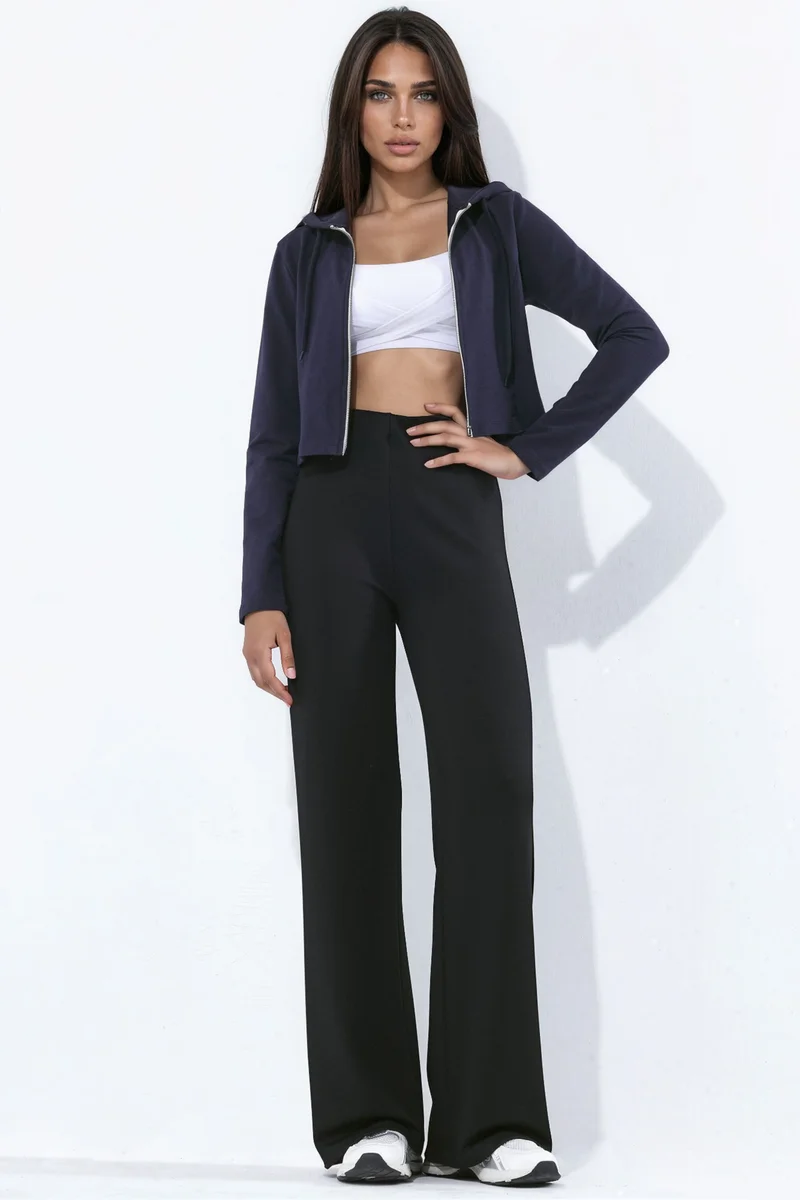 هيكاب High Waist Straight Modal Touch Sweatpants