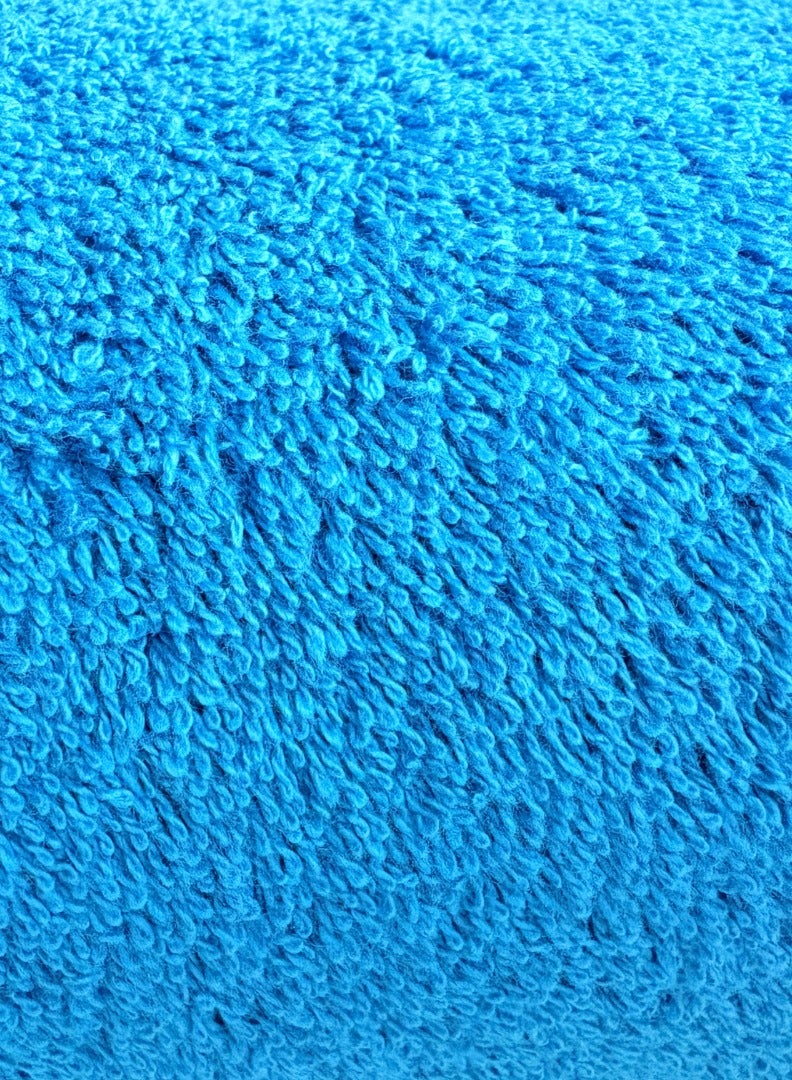 Pearl Coast طقم مناشف فاخرة زرقاء 6 قطع 550 جرام لكل متر مربع قطن ممتاز 2 منشفة استحمام 76x152 سم 4 مناشف يد 41x76 سم فائقة النعومة وذات قدرة امتصاص عالية مصنوعة بدقة لتحمل الاستخدام جودة مناشف الفنادق والمنتجعات الصحية - Image 3