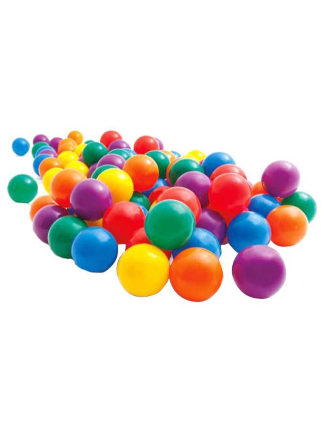 INTEX 100-Piece Fun Ballz Set 19x12x17inch - Image 1