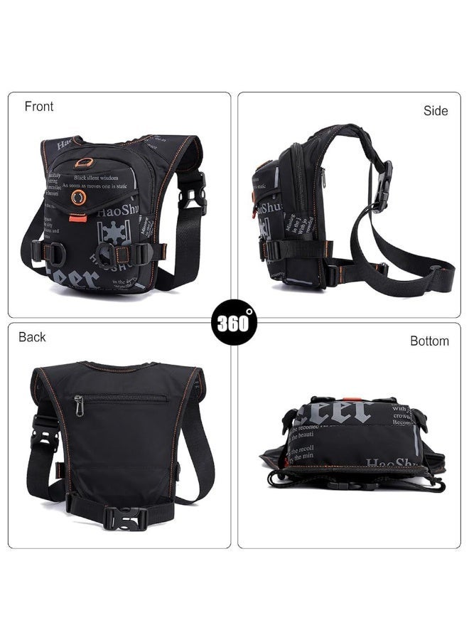 Leg Thigh Bag - Black - 9247 - Image 2
