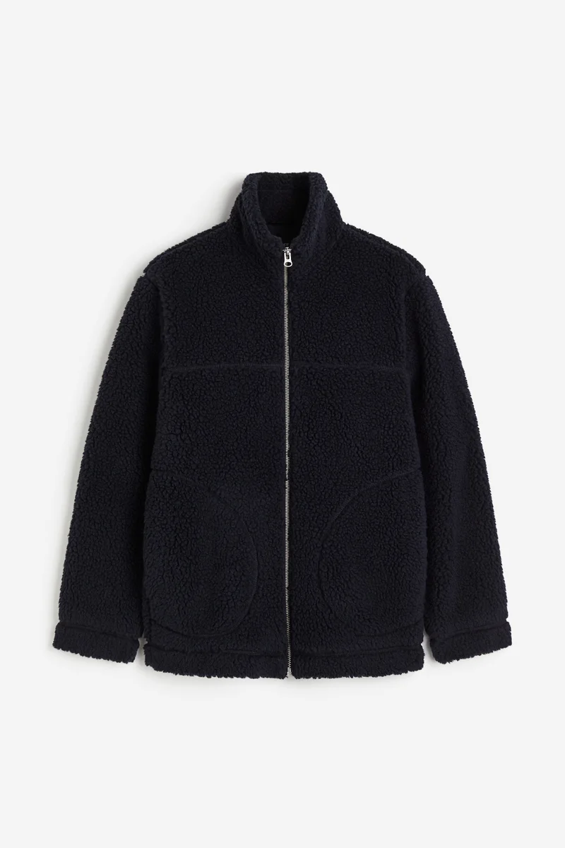 Regular Fit Teddy jacket