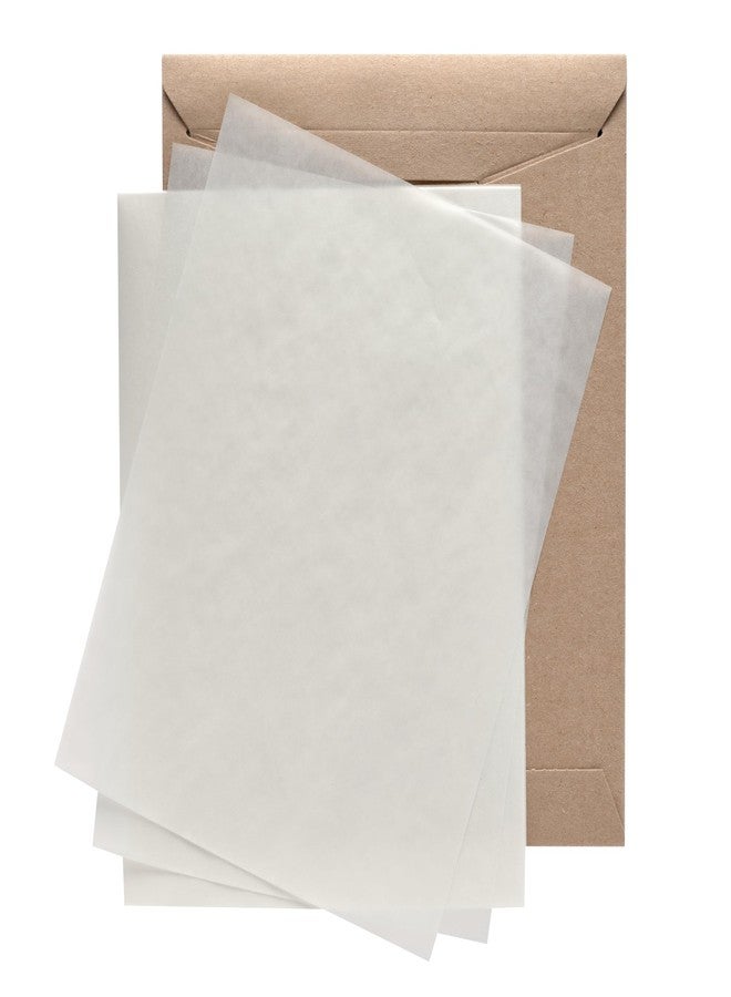 JBM Packaging Glassine Paper Sheets, 8.5" x 11", Pack of 100 Transparent Paper Sheets for Artwork, Drawings, Photos, Arts and Crafts, Food, and Baked Goods - Image 1