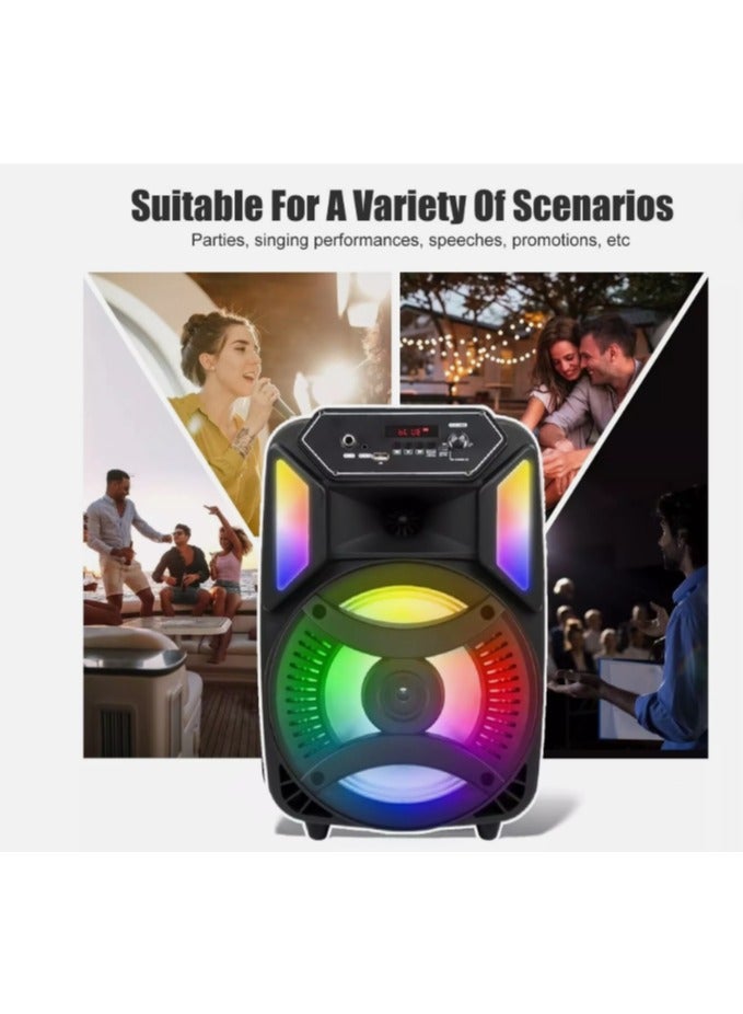 دي إل سي  دي ال سي مكبر صوت محمول مع ميكروفون وجهاز تحكم عن بعد DLC-32419 - Image 3