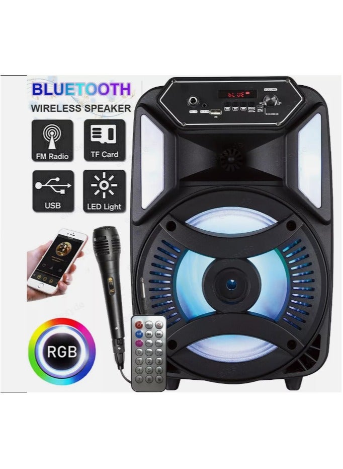 دي إل سي  دي ال سي مكبر صوت محمول مع ميكروفون وجهاز تحكم عن بعد DLC-32419 - Image 2