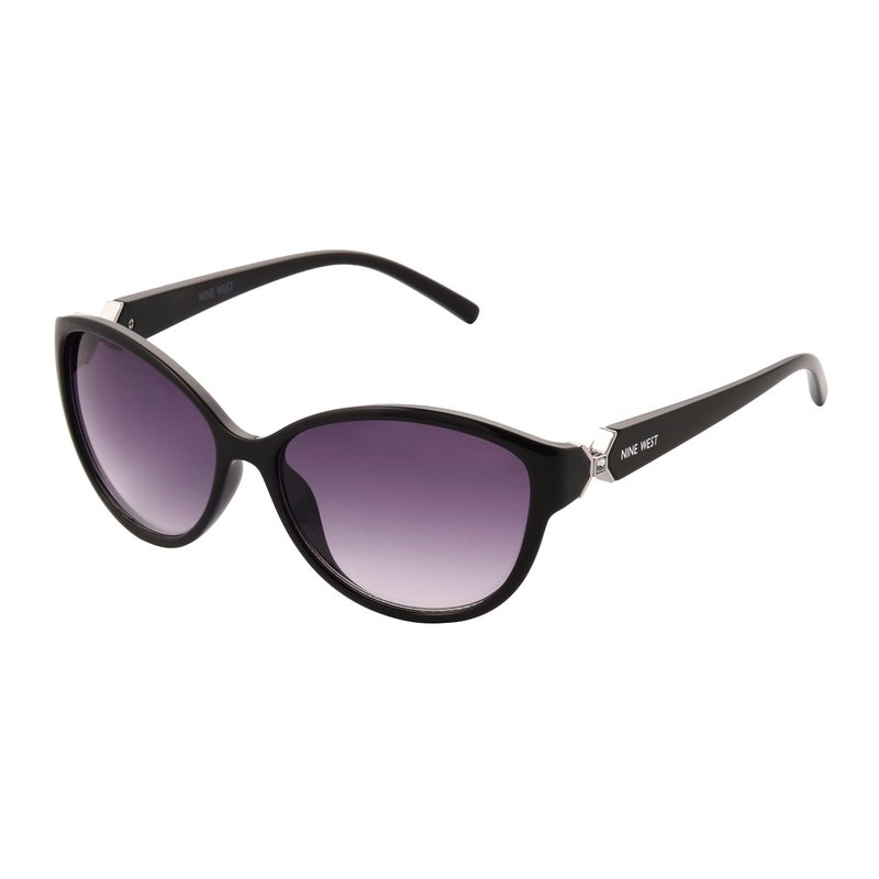 Nine West Womens Chaya Sunglasses Shiny Tan - Image 2