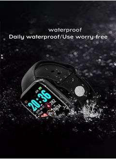 Generic Smart Watch Men and Women Fitness Sports Watch Real Pedometer Full Touch Screen Bluetooth Call Digital Smart Watch  - Image 3