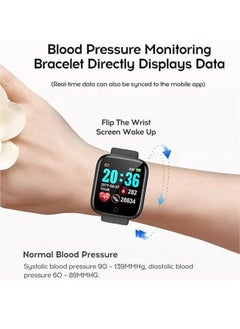 Generic Smart Watch Men and Women Fitness Sports Watch Real Pedometer Full Touch Screen Bluetooth Call Digital Smart Watch  - Image 4