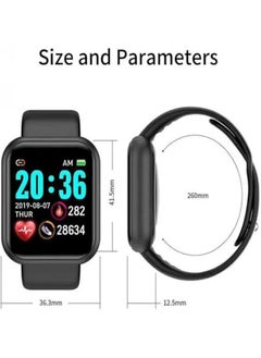 Generic Smart Watch Men and Women Fitness Sports Watch Real Pedometer Full Touch Screen Bluetooth Call Digital Smart Watch  - Image 5