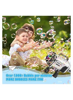 Bubble Machine Rocket Boom Bubble with 60-Hole for Kids Rocket Launcher Bubble Maker Blower, Bubble Toys, 5000+ Bubbles per Min for Boys Girls Adults Outdoor Indoor Birthday Party (Black 60-Hole) - pzsku/Z9FB3FCA470B00C61959CZ/45/_/1657711762/5dd1696d-71cc-4567-8a64-887c405bf605