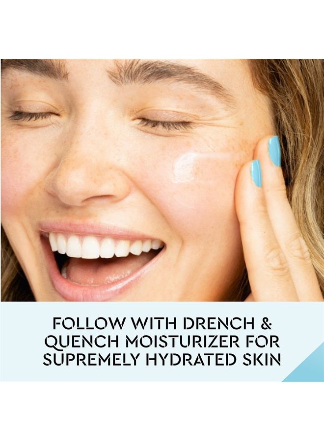 BLISS Drench & Quench Daily Hydrating Vegan Serum with 4 Types of Hyaluronic Acid | Deeply Moisturizes Skin for All-Day Hydration | Clean | Paraben Free | Cruelty-Free | Vegan | 1 oz - Image 5