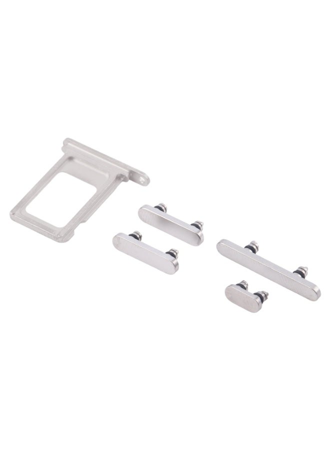 erorex SIM Card Tray + Side Button Replacement Kit for iPhone 16 Pro Max Metal SIM Holder Set - Image 3