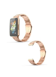 Generic Compatible with Huawei Band 6 Metal Strap,Stainless Steel Band Huawei Band 6 / Honor Band 6 Replacement Wristbands Strap  - Image 3