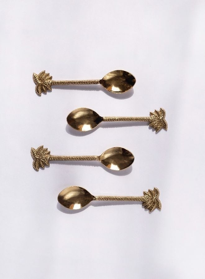 Curate Home Palm Dessert Spoon Set of 4 - Image 2