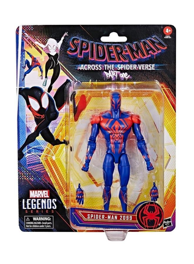 مجموعة Marvel Legends: شخصية سبايدر مان من فيلم Spider-Verse 2099 بطول 6 بوصات، تمثال لعب مع ملحقين - Image 2